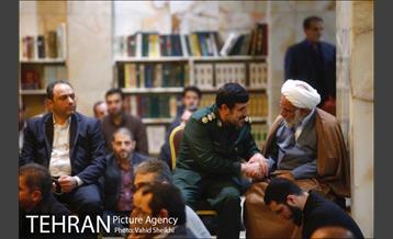 مراسم ختم والده سردار جلالی 8