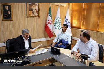 بازدید مدیرکل سرمایه انسانی از شرکت واحد اتوبوسرانی 16