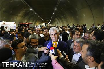 افتتاح و بهره برداری از دور برگردان غیر هم سطح مدرس و تونل آرش-اسفندیار 29