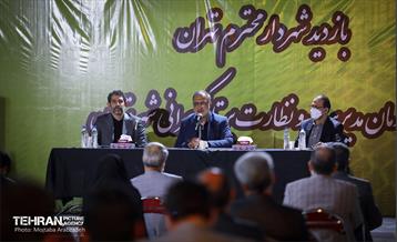 بازدید شهردار تهران از سازمان تاکسیرانی تهران 9