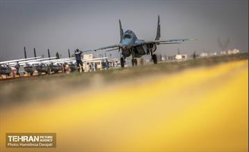 تمرین رژه نیروی هوایی ارتش 12