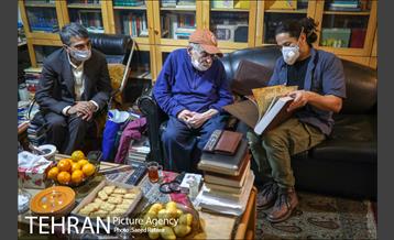 دیدار شهردار تهران با سیدعبدالله انوار 19