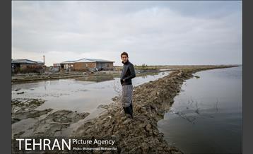 عملیات تخلیه آب از محلات گمیشان 12