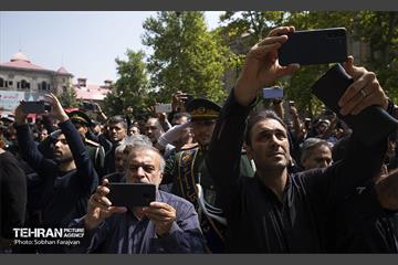 تشییع پیکر شهید حسین امیرعبداللهیان در وزارت خارجه 22