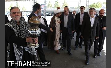 آیین افتاح نمایشگاه عطر سیب 1