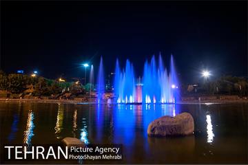 افتتاح آبنمای موزیکال بوستان نوروز 6