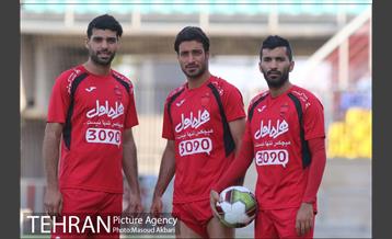 تمرین تیم فوتبال پرسپولیس تهران 1