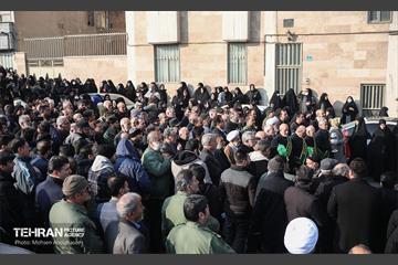 تشییع پیکر شهید مدافع حرم سعید علیدادی 40