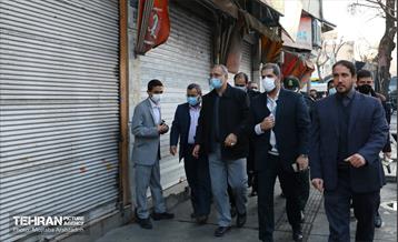بازدید شهردار تهران از منطقه ١٠