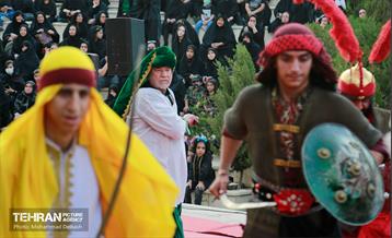 اجرای بیست و نهمین آیین تعزیه در فرهنگسرای خاوران