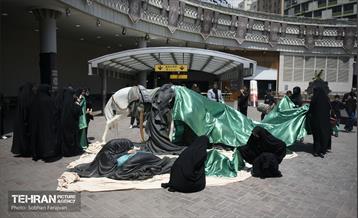 آیین رونمایی از سازه حجمی عصر عاشورا 15