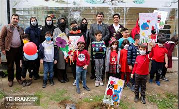 آیین محله تکانی در شهرک بیمه 22