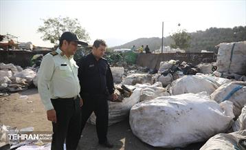 مرکز غیرمجاز جمع‌آوری پسماند 56