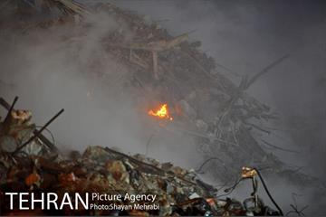 پنجمین روز آواربرداری ساختمان پلاسکو 32