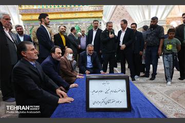 تجدید میثاق شهردار تهران با آرمان‌های بنیان‌گذار جمهوری اسلامی 6