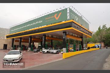 افتتاح پمپ بنزین بزرگراه یادگار امام(ره) 36
