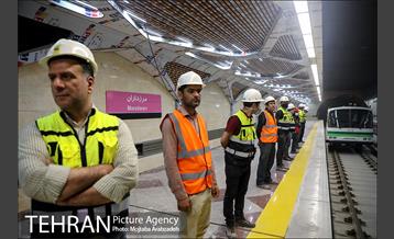 بازدید از خط 6 مترو تهران 32