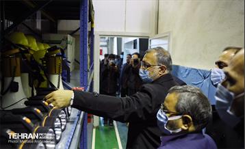 بازدید شهردار تهران از منطقه ١٠