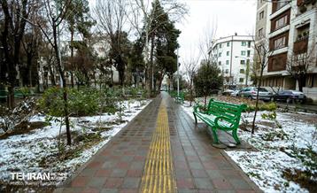 روز برفی در منطقه 8 34