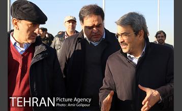 بازدید معاون فنی عمران شهرداری و اعضای شورای شهرتهران از پروژه تقاطع غیرهمسح شهیدهمدانی 28