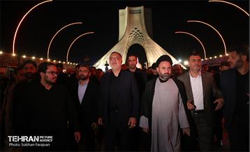 شهردار تهران در سوگواره آیینی «محرم شهر» 23