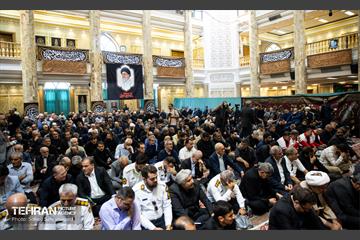 مراسم ختم مادر شهیدان مظفر