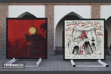 پنجمین رویداد نقاشی و خط نگاره های عاشورایی و جنگ رمضان 21