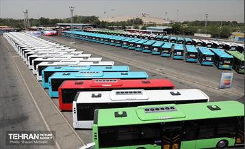 رونمایی از ۱۰۰ دستگاه اتوبوس ناوگان حمل و نقل عمومی شهر تهران 59