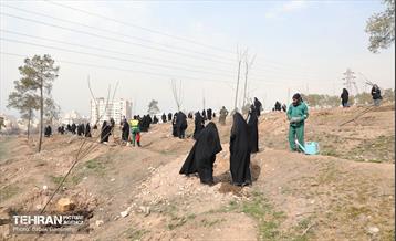 غرس ۲۷۸۲ نهال در سرخه‌حصار به یاد درگذشتگان جامعه پزشکی 10