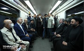 افتتاح بزرگ‌ترین پایانه زیرزمینی قطارهای شهری در کشور