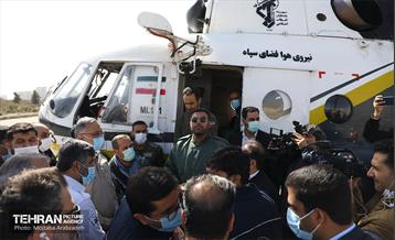 حضور شهردار در تمرین مشترک امداد هوایی تهران 8