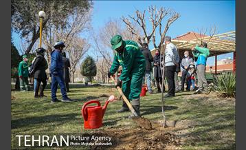 آیین درختکاری دوچرخه سواران تهران 24