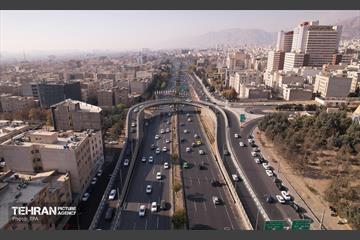پل دو برگردان همت - تقاطع اشرفی اصفهانی