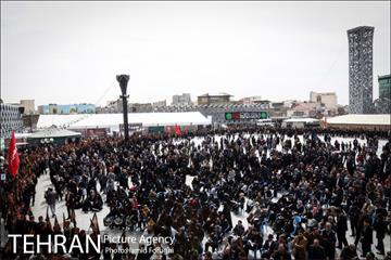 آیین سنتی سمنو پزان در میدان امام حسین (ع) 11