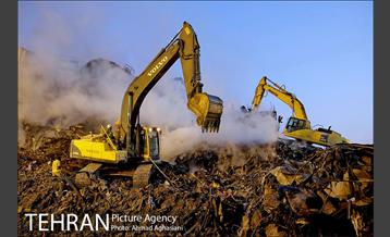 چهارمین روز آواربرداری ساختمان پلاسکو 2