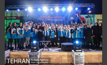 نخستین دوره مسابقات دراگون بوت استخری قهرمانی بانوان کشور 12