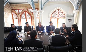 دیدار دبیر کل سازمان شهرهای هوشمند با معاون امور بین الملل شهرداری تهران 15