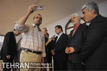بازدید حسینی مکارم سرپرست شهرداری تهران ار نمایشگاه کتاب 13
