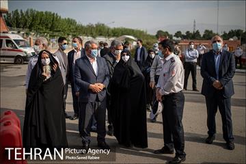 آئین رونمایی از تجهیزات جدید سازمان آتش نشانی شهرتهران  1