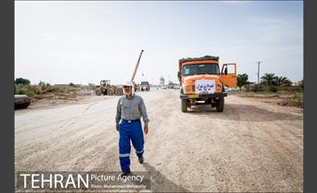 ساخت سیل بند در روستای سابله 1