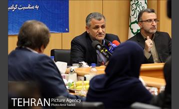 نشست خبری معاون خدمات شهری و محیط زیست شهرداری تهران 13