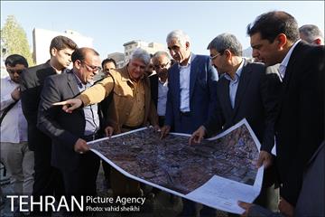 بازدید شهردار تهران از پروژه های عمرانی شهر تهران 17