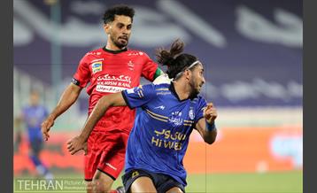 دیدار تیم های فوتبال پرسپولیس و استقلال تهران 23