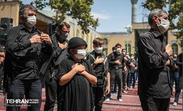 مراسم عزاداری عاشورای حسینی در امامزادگان سیدجعفر(ع) و حمیده خاتون(س) 40