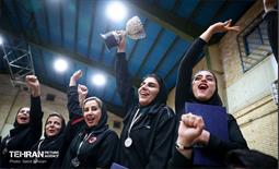 اختتامیه مسابقات والیبال بانوان 12