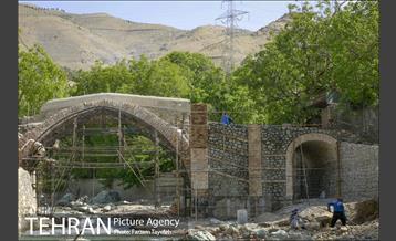 عملیات بازسازی پل خشتی کن 3