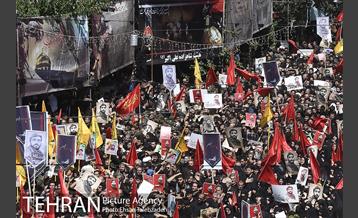 تشییع پیکر مطهر شهید محسن حججی 20