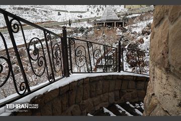 روز برفی در آبشار تهران 28