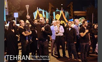 شور حسینی در خیابان گرگان 18