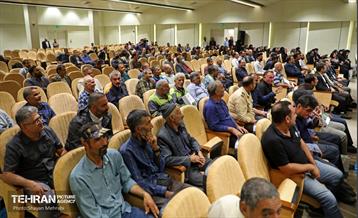 تجلیل از خادمان شهرداری در مرز مهران 1